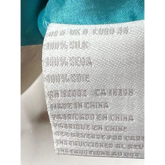 Vintage 90s Liz Claiborne 100% Silk Dress Coat - Picture 6 of 6